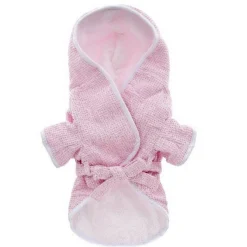 Ferribiella Bath Robe - Hondenbadjas - Roze L