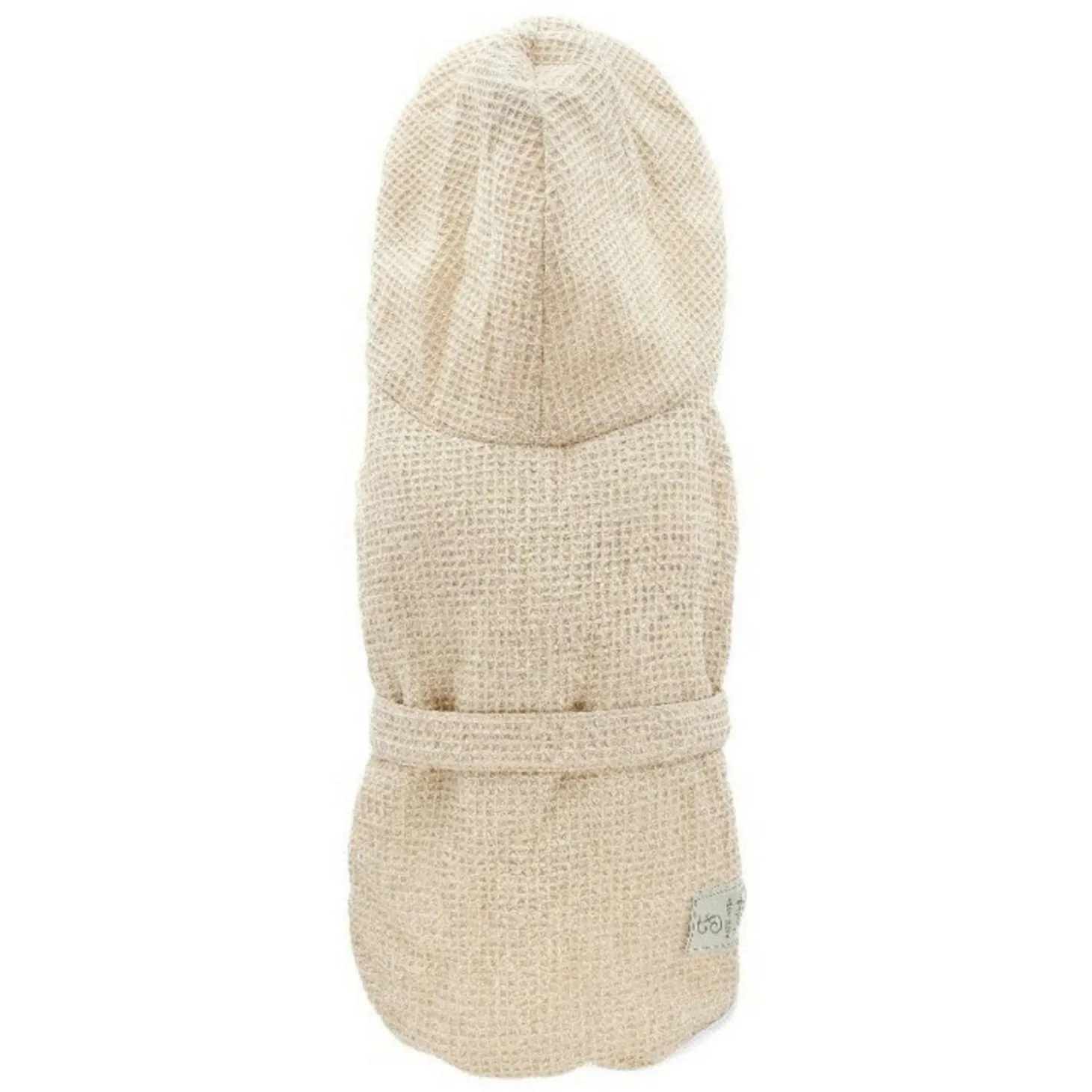 Ferribiella Bath Robe - Hondenbadjas - Beige S