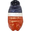Ferribiella Bizarre Waterproof Down Jacket - Hondenkleding - 27 cm Rood Wit Blauw