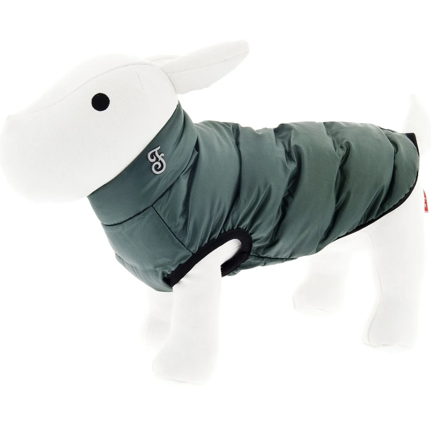 Ferribiella Down Jacket Nuvola - Hondenkleding - 30 cm Groen