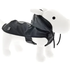 Ferribiella Frozen Rain Coat - Hondenkleding - 20 cm Zwart