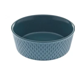 Ferribiella Galatea Porcelain Bowl - Hondenvoerbak - Ø16 cm 600 ml Petrol