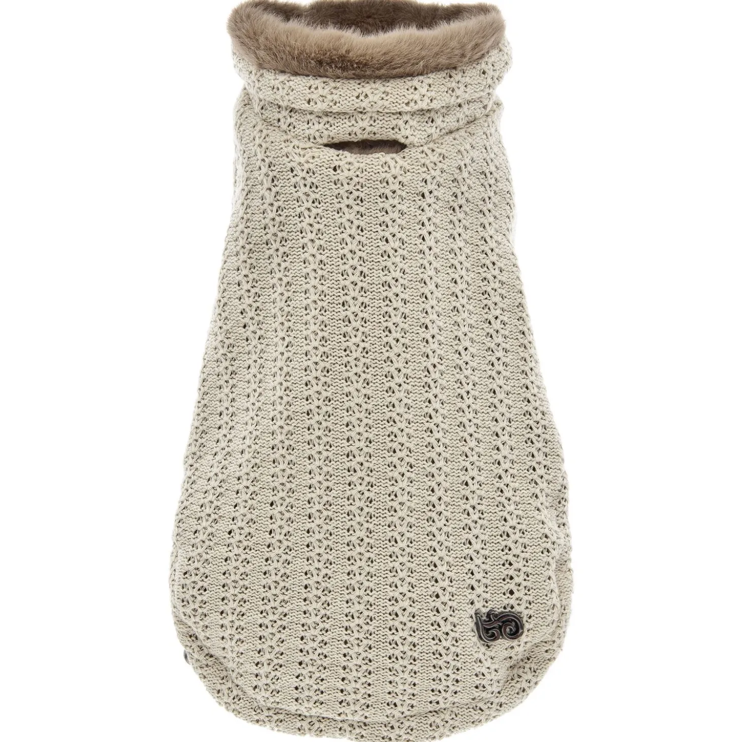 Ferribiella Sweater Coccola - Hondenkleding - 24 cm Beige