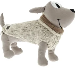 Ferribiella Sweater Coccola - Hondenkleding - 24 cm Beige
