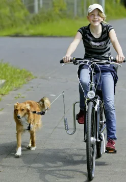 Flamingo Fietshouder Doggy Guide - Hondenfiets-accessoires - Zilver per stuk
