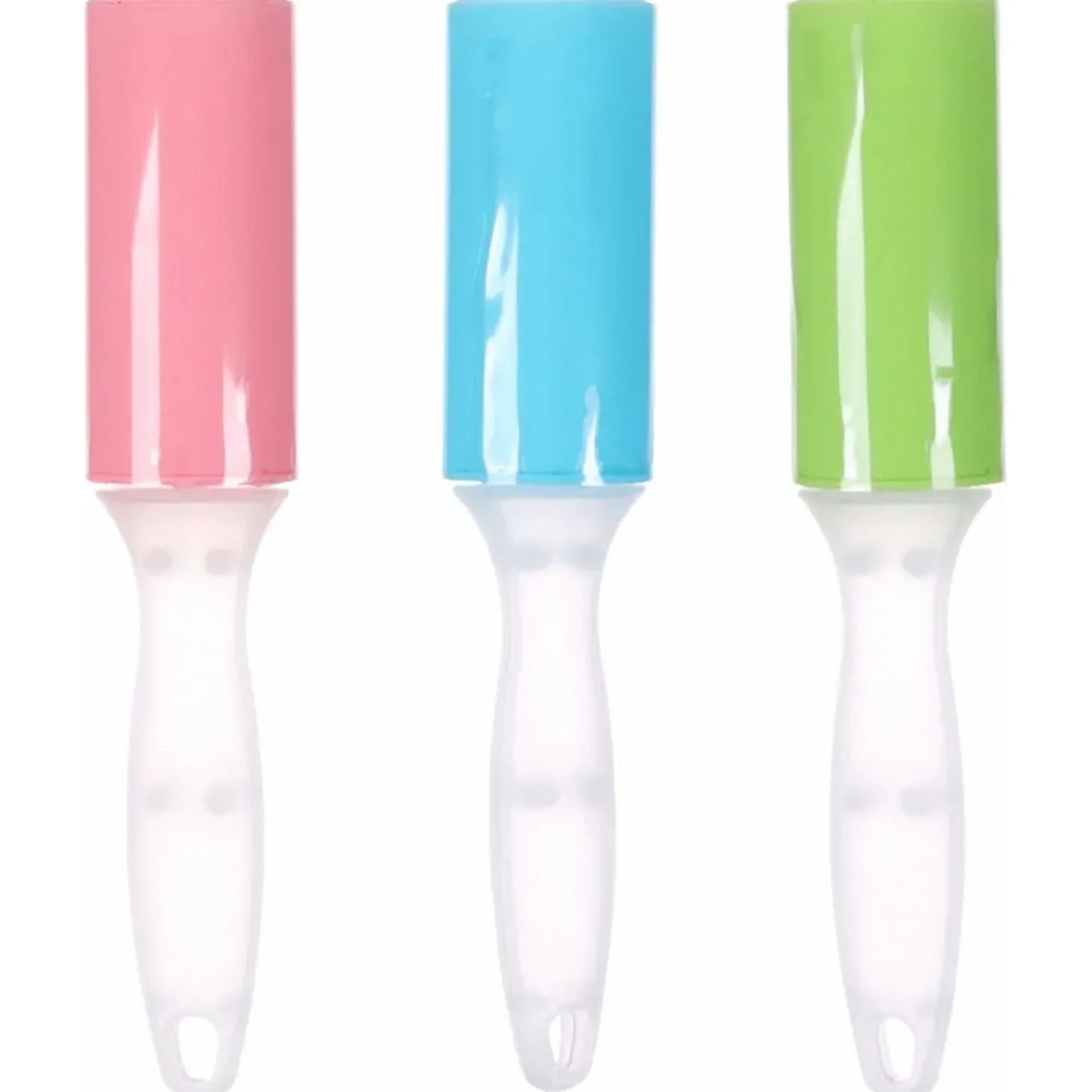 Flamingo Herbruikbare Haarroller - Harentextielborstel - 23 cm Assorti