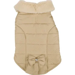Flamingo Hondenjas Guzzi - Hondenkleding - 35 cm Beige