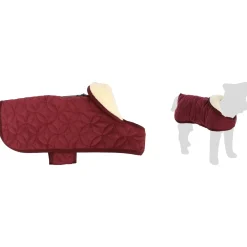 Flamingo Hondenjas Koda - Hondenkleding - 45 cm Bordeaux