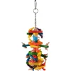 Flamingo Vogelspeelgoed Ace Multi - Vogelspeelgoed - 8x8x27 cm Mix