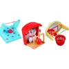 Flamingo Vogelspeelgoed Mini Games - Vogelspeelgoed - 11x9x8 cm Assorti