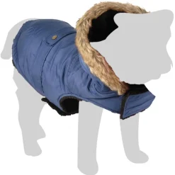 Flamingo Winterjas Sabi Blauw - Hondenkleding