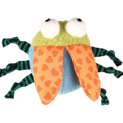 Flamingo Yowly Kever - Kattenspeelgoed - 13 cm Multi-Color