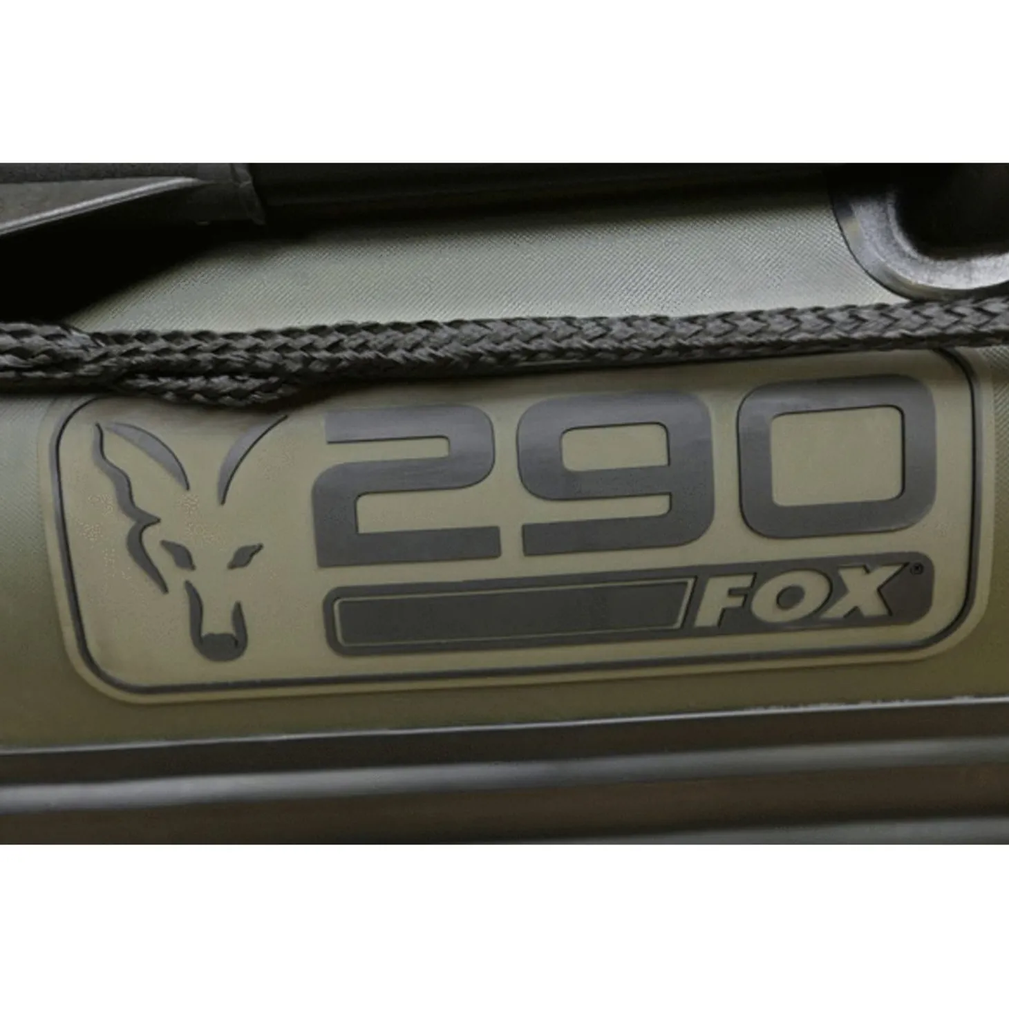 Fox 290 Green Boat With Air Deck - Rubberboten -