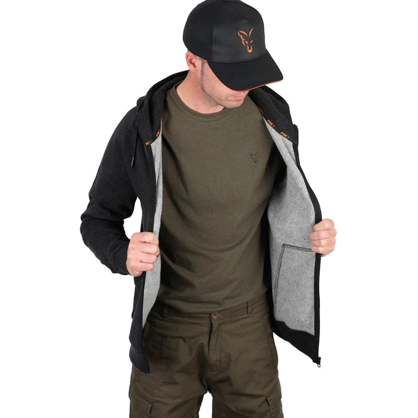 Fox Collection Lw Hoody - B/O - Vesten & truien - Large