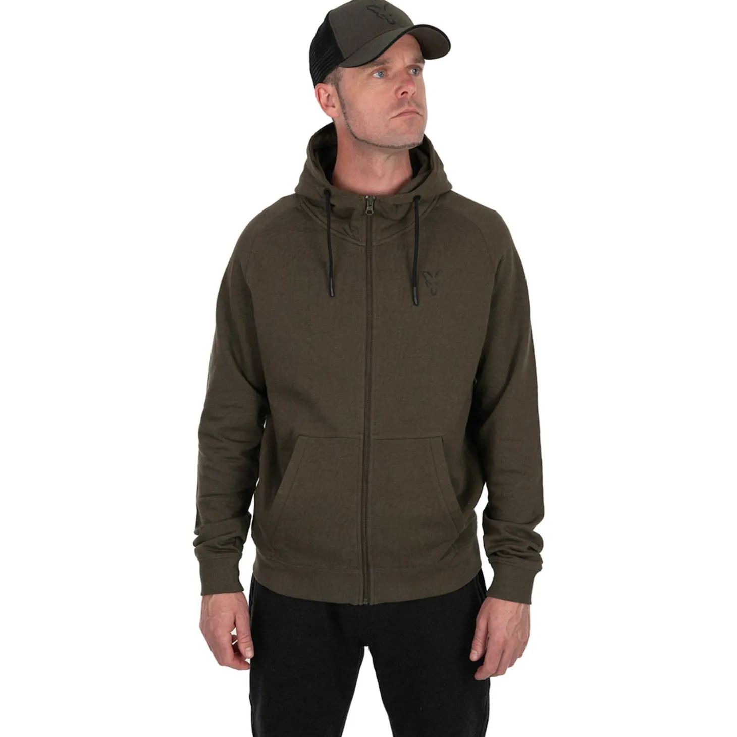 Fox Collection Lw Hoody - G/B - Vesten & truien - Xl