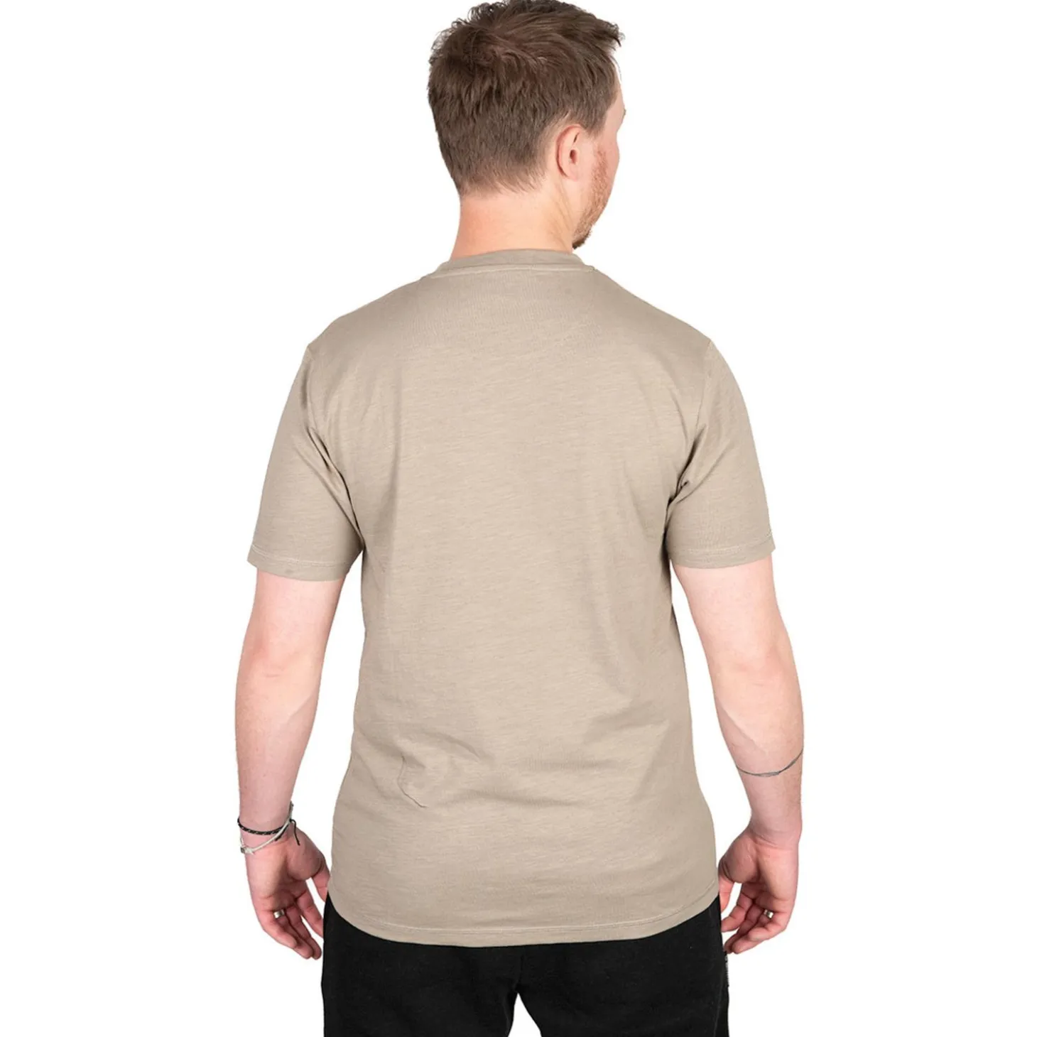 Fox Ltd Lw Khaki Marl T - Shirts - Large