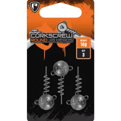 Fox Rage Corkscrew Round Jig Heads 15g X 3pc - Jig -