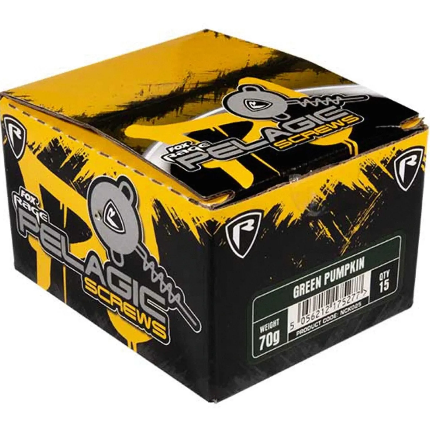 Fox Rage Pelagic Screws Uv Green Pumpkin 70g Bulk - Jig -
