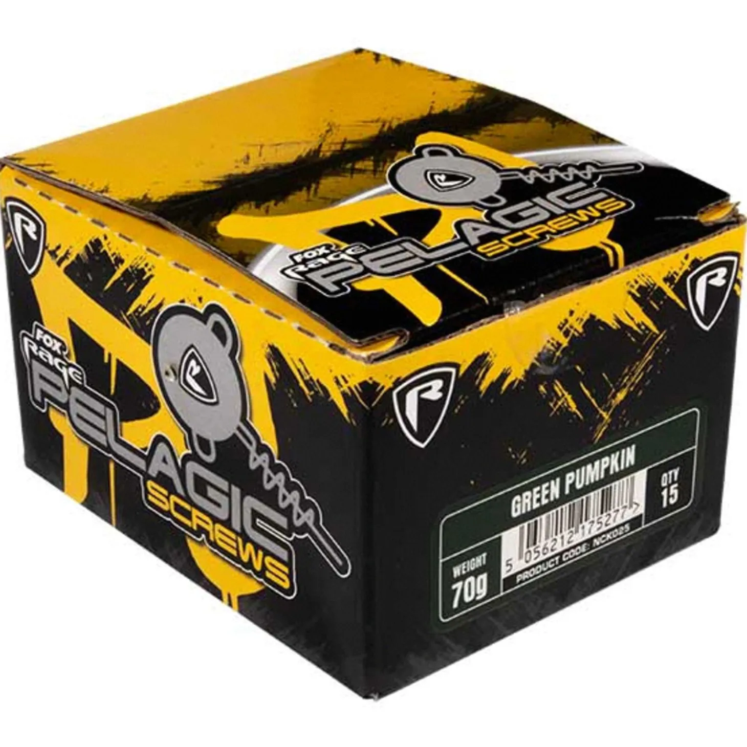Fox Rage Pelagic Screws Uv Green Pumpkin 70g Bulk - Jig -