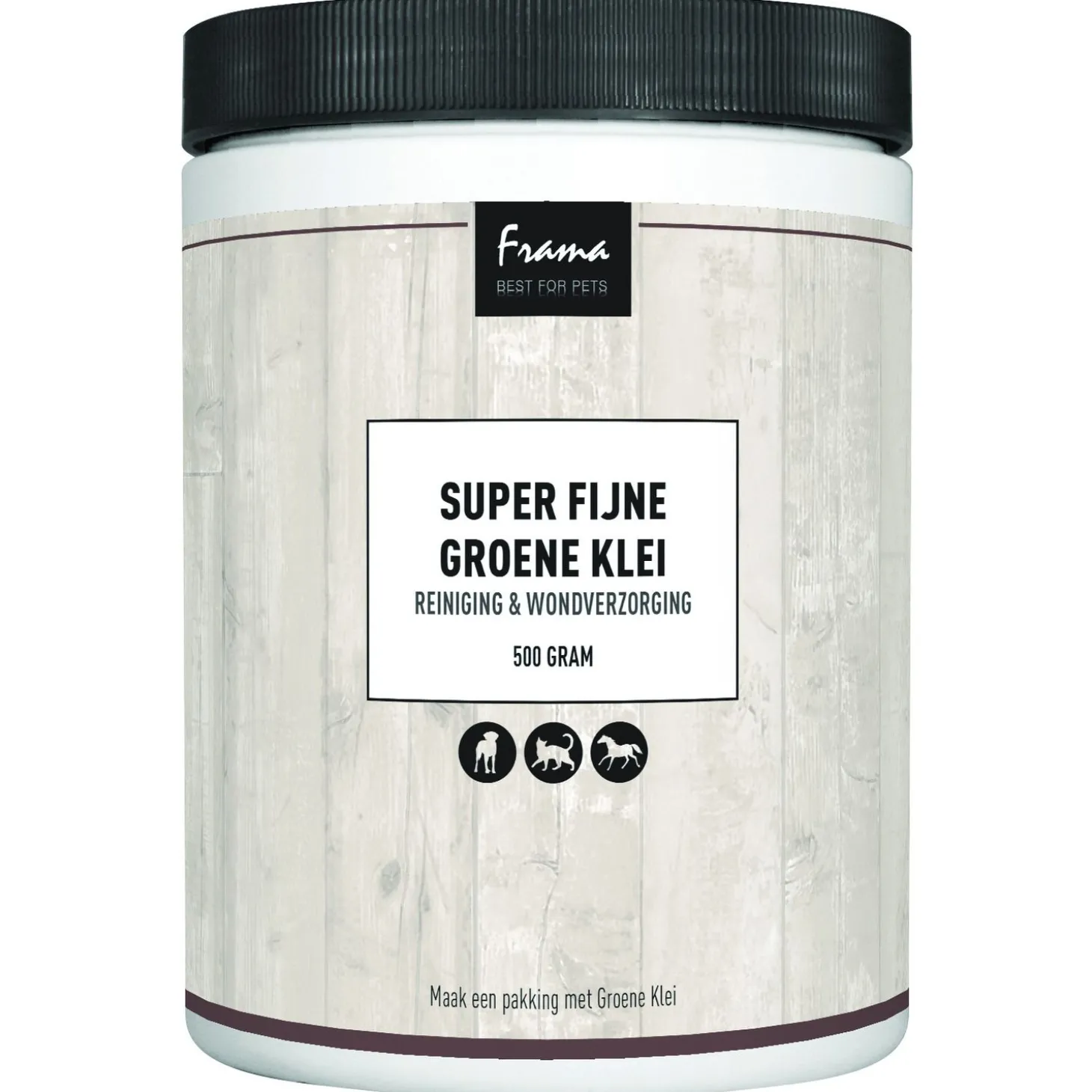 Frama Groene Klei - Supplement - 500 g Hond-Kat-Paard
