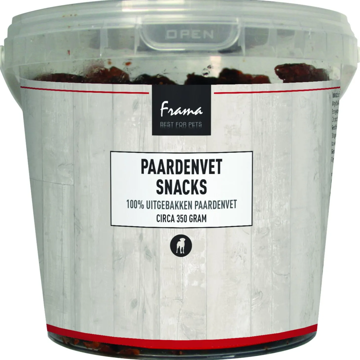 Frama Paardenvet Snacks - Hondensnacks - 350 g per stuk Hond