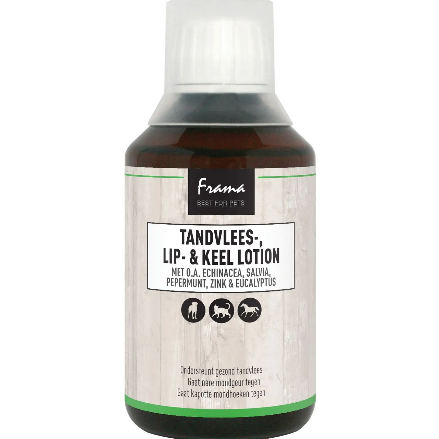 Frama Tandvlees - Keel Lotion - Allergie - 250 ml Hond-Kat-Paard
