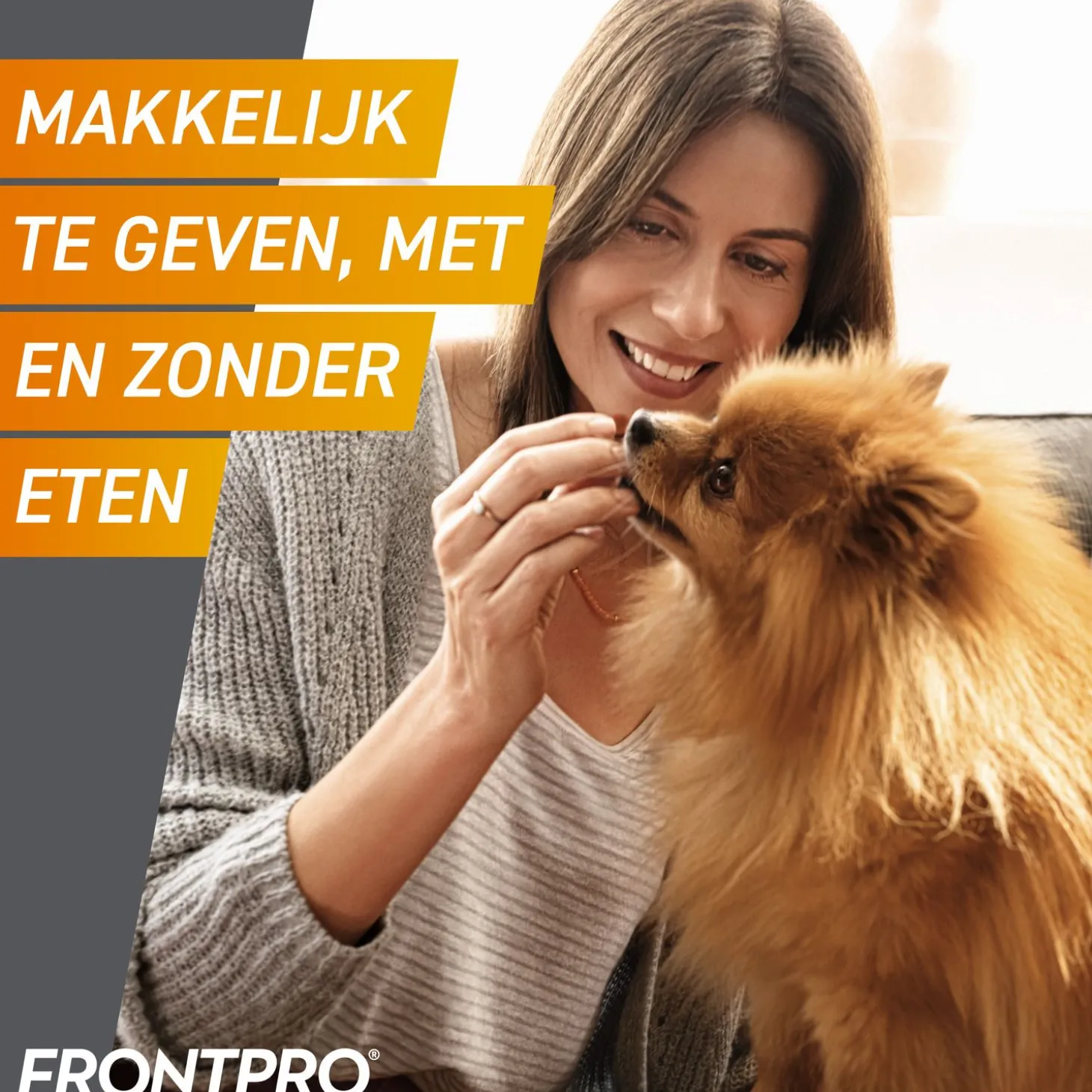 Frontpro Hond - Anti vlooien en tekenmiddel - 3 tab >10-25 Kg Large