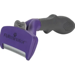 Furminator Cat Undercoat Tool - Long Hair - Kattenvachtkam - Paars Large