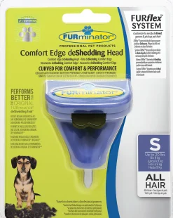 Furminator Furflex Dog Deshedding Tool - Hondenvachtkam - 12x4.5x15.5 cm Dark Navy Alle Haartype Small