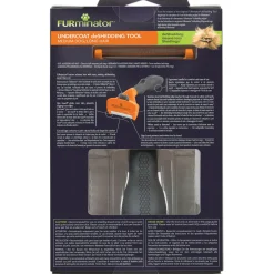 Furminator Hond Lang Haar - Hondenvachtkam - Oranje Medium