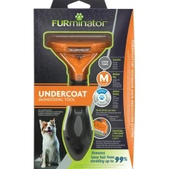 Furminator Hond Lang Haar - Hondenvachtkam - Oranje Medium