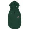 Fuzzyard Honden Hoodie Flash - Hondenkleding - Groen Size 4