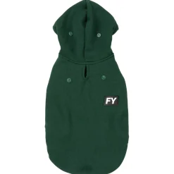 Fuzzyard Honden Hoodie Flash - Hondenkleding - Groen Size 6
