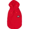 Fuzzyard Honden Hoodie Flash - Hondenkleding - Rood Size 3