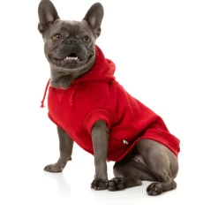 Fuzzyard Honden Hoodie Flash - Hondenkleding - Rood Size 3