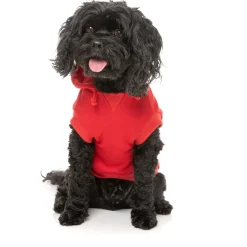 Fuzzyard Honden Hoodie Flash - Hondenkleding - Rood Size 3