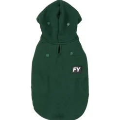 Fuzzyard Honden Hoodie Flash - Hondenkleding - Groen Size 5