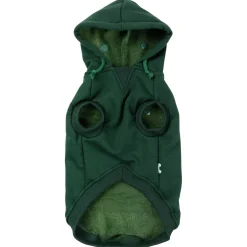 Fuzzyard Honden Hoodie Flash - Hondenkleding - Groen Size 5