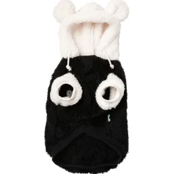 Fuzzyard Honden Hoodie Winnie Panda - Hondenkleding - Zwart Wit Size 6