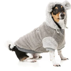 Fuzzyard Honden Hoodie Winnie - Hondenkleding - Grijs Size 3