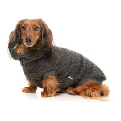 Fuzzyard Hondentrui Turtle Teddy - Hondenkleding - Zwart Size 2