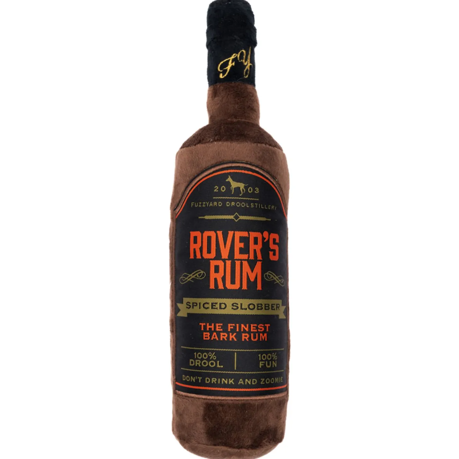 Fuzzyard Rover's Rum - Hondenspeelgoed - 1.0 stuk
