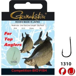 Gamakatsu Booklet Allround 1310n #18-0.10mm 22cm - Vishaak -
