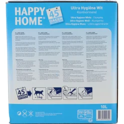 Happy Home Kattenbakvulling Ultra White - Kattenbak - 10 l
