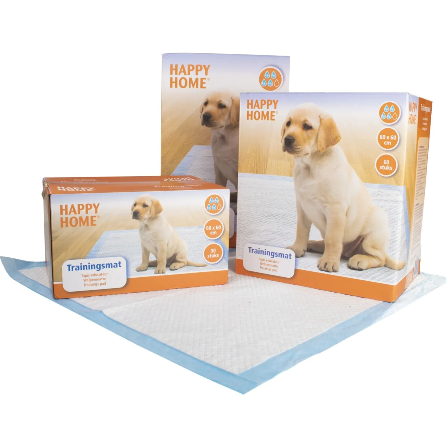 Happy Home Trainingsmat 60x60 cm - Hondenzindelijkstraining