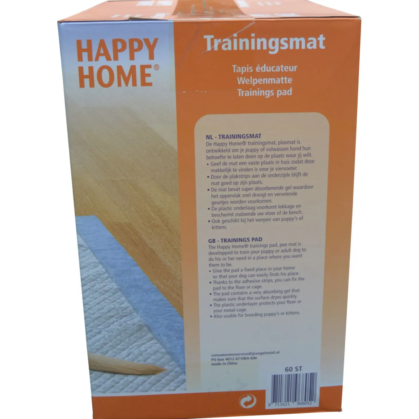Happy Home Trainingsmat 60x60 cm - Hondenzindelijkstraining