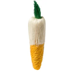 Happy Pet Knaagspeeltje Maiskolf Sisal - Speelgoed - Oranje per stuk
