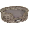 Happy-House Mand Riet Rond - Hondenmand - 64x51x25 cm Natural Medium
