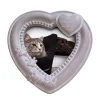 Happy-House Memory Collection Lijst Hart - Herdenken - 14.5x3.5x14.5 cm Beige
