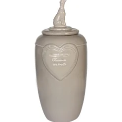 Happy-House Memory Collection Urn - Herdenken - 14.5x14.5x32.7 cm 4.5 l Beige Large